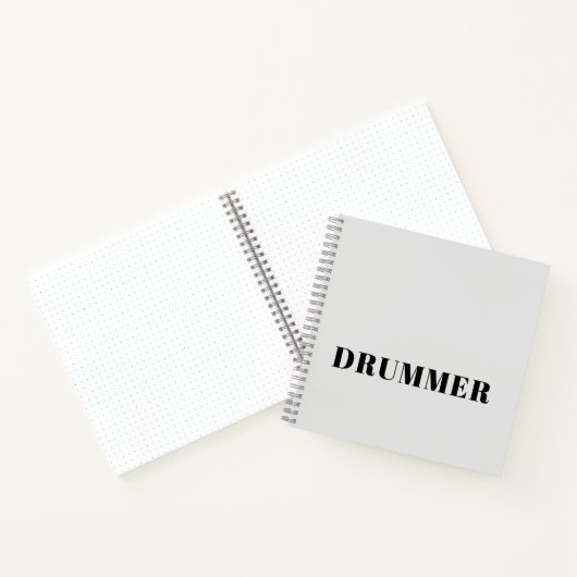 Carnet en spirale tambour (Intérieur)