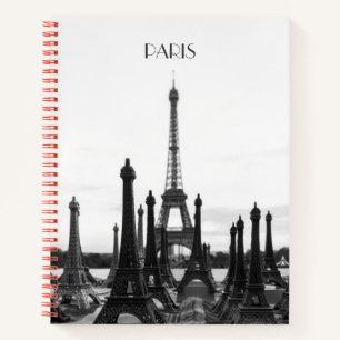 Carnet en spirale Tour Eiffel