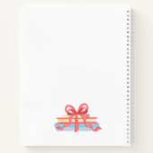 Carnet En vichy Cimetière scolaire personnalisée (Dos)