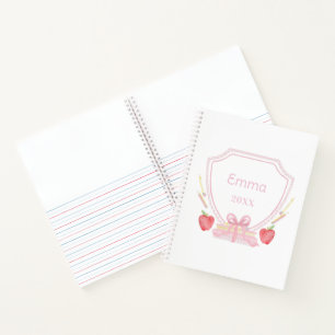 Carnet En vichy Cimetière scolaire personnalisée