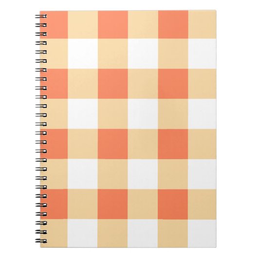 Carnet en vichy Motif (Devant)