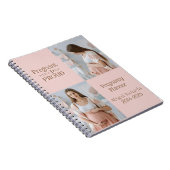 Carnet Enceinte avec un P pour Fier (Côté Droit)