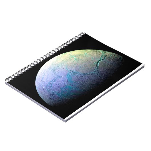 Carnet Encelade Lune de Saturne (Côté gauche)
