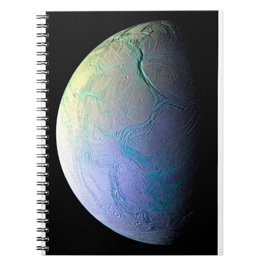 Carnet Encelade Lune de Saturne (Devant)