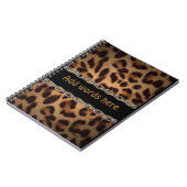 Carnet enchaîné de léopard (Côté gauche)