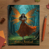 Carnet Enchanted Autumn Fairy Thanksgiving Fantasy Art