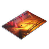 Carnet Enchanted Crossroads - Vibrant Autumn Forest Art P (Côté gauche)