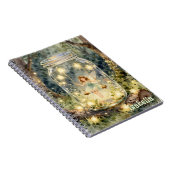 Carnet Enchanted Fairy in a Jar in a Magical Forest (Côté Droit)