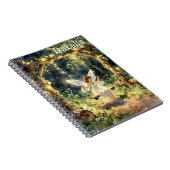 Carnet Enchanted Fairy on a Swing in a Magical Forest (Côté Droit)