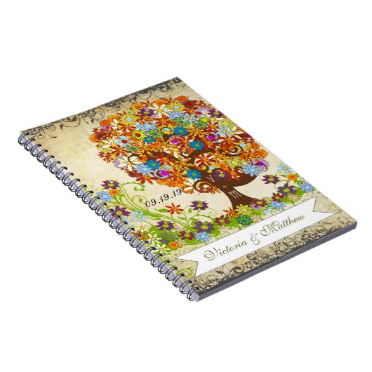 Carnet Enchanted Forest Side Branch Wedding (Côté Droit)