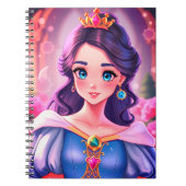 Carnet Enchanted Notebook - Princesses and Dreams (Devant)