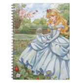 Carnet Enchanted Strawberry Garden Princess Notebook (Devant)