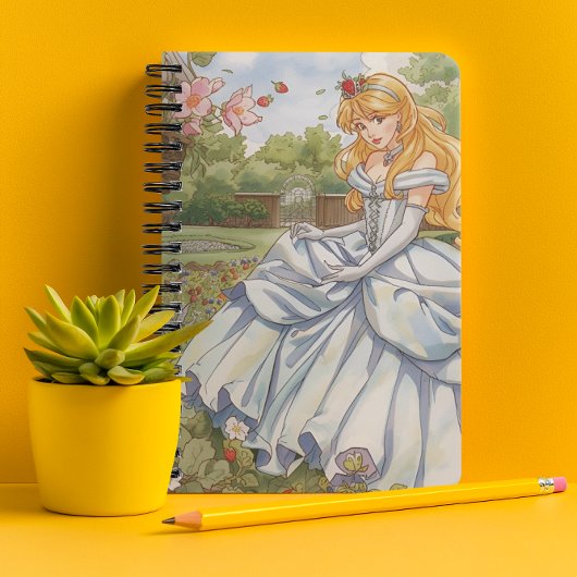 Carnet Enchanted Strawberry Garden Princess Notebook