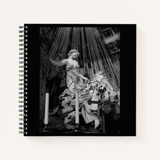 Carnet Enchantée de Sainte Theresa d'Avila Bernini (Devant)