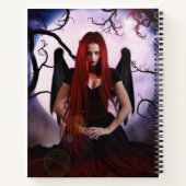 Carnet Enchanteuse sombre (Dos)