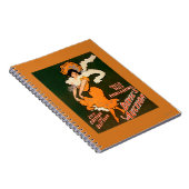 Carnet Enchère du diable Femme en Costume Théâtre (Côté Droit)