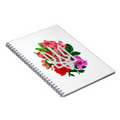 Carnet Encore botanique et trident ukrainien tryzub (Côté Droit)