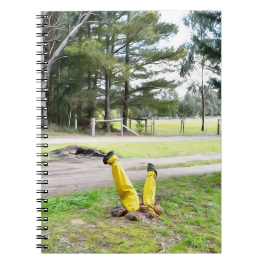 Carnet Encore perdu dans le jardin (Devant)