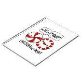 Carnet Encourage-mint Bonbon Drôle de jeu de mots (Côté gauche)