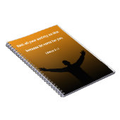 Carnet Encouragement de la Bible Verse 1 Pierre 5 : 7 (Côté Droit)