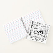 Carnet Encourager le collage de mots (Intérieur)