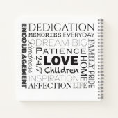 Carnet Encourager le collage de mots (Dos)