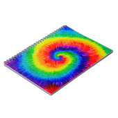 Carnet Encre d'alcool à Cravate arc-en-ciel (Côté gauche)