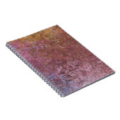 Carnet Encre d'alcool terrestre Abstraite (Côté Droit)