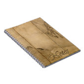 Carnet Encre japonaise sur papier Gibbons Primates & Pays (Côté Droit)
