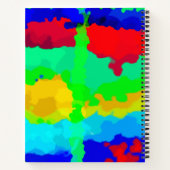 Carnet Encre Splash Abstrait Joyeux cadeau de Noël Favori (Dos)