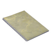 Carnet Enduit métallisé argent et or (Côté Droit)