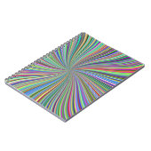 Carnet Énergétique Colorful Ribbon Sunburst (Côté gauche)