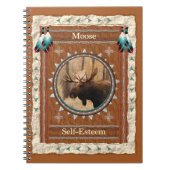 Carnet Énergie de l'estime de soi de l'orignal (Devant)