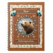 Carnet Énergie d'introspection de l'ours (Devant)