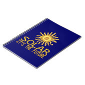 Carnet Énergie solaire (Côté gauche)