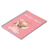 Carnet enfant ange (Côté gauche)