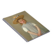 Carnet Enfant dans un Casquette de paille | Mary Cassatt (Côté Droit)