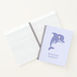 Carnet Enfant dauphin mignon