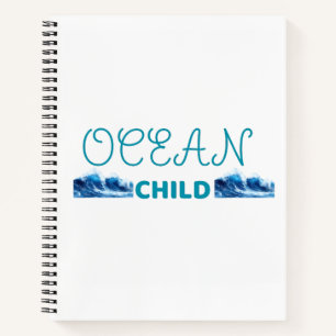 Carnet Enfant de l'océan mignon 