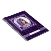 Carnet enfant de lune violette (Côté Droit)