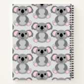Carnet Enfant d'ours koala mignon (Dos)