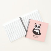 Carnet Enfant ours panda mignon (Intérieur)