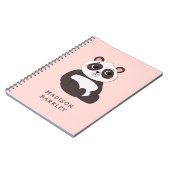 Carnet Enfant Panda Douceur (Côté gauche)