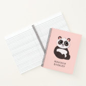 Carnet Enfant Panda Mignon (Intérieur)