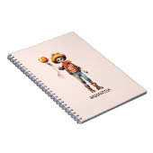 Carnet Enfant zombie adorable - Halloween mignon (3) (Côté Droit)