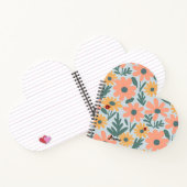 Carnet Enfants Cute Ladybug Polka dot Daisy Flower Motif (Intérieur)