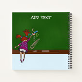 Carnet Enfants de l'école tableau noir (Dos)