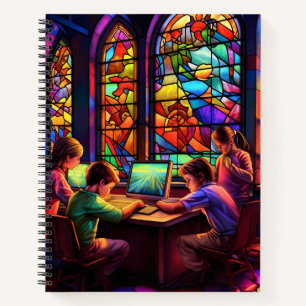 CARNET ENFANTS EN VERRE CLAIREMENT COULEUR