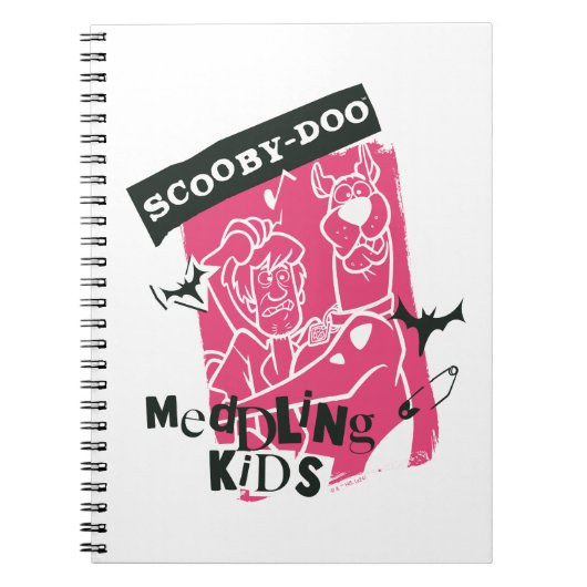 Carnet Enfants fouillant de Shaggy et Scooby-Doo Contour  (Devant)