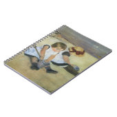 Carnet Enfants jouant sur la plage par Mary Cassatt (Côté gauche)